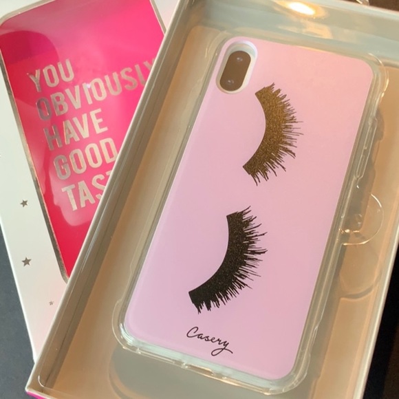 Accessories - I Phone X Case Pink Slim Fit Anti Scratch #H992